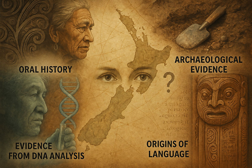 Blog 1: What are the sources of evidence for pre-Polynesian human inhabitation of New Zealand?