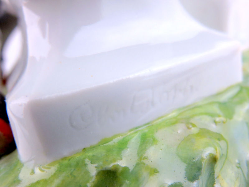 サムネイル： 古マイセン 世紀末芸術 ベルリン分離派 人形 フィギュア フィギュリン ザ・アプローチ 1925年 F.クリストフ作 オリジナル期 超希少