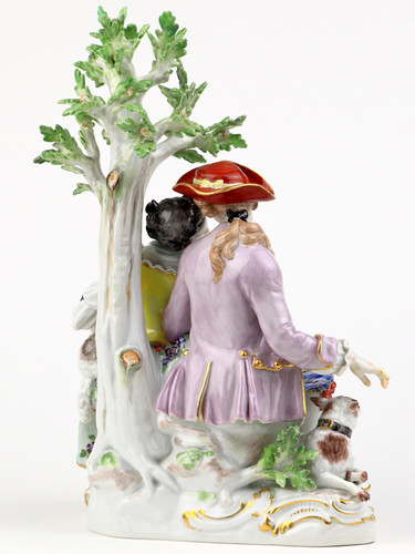 マイセン 古典 高額人形 フィギュア フィギュリン 羊飼いの恋人達