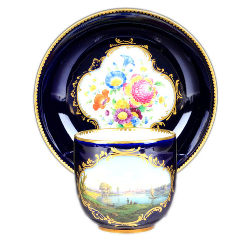 アンティークマイセン　ネームドビュー 名勝風景　Dresden アンティークマイセンネームドビュー 名勝風景Dresden