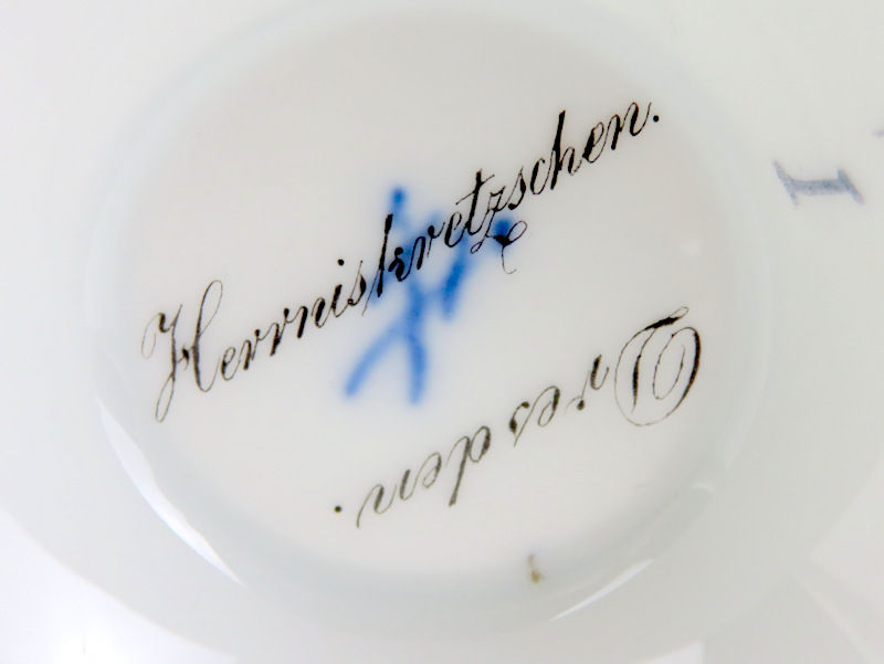 サムネイル： 古マイセン 最高峰 シティービュー 名勝風景図 ビーダーマイヤーゴールドエッジ カップ ポット 6名総15点 セット アンティーク