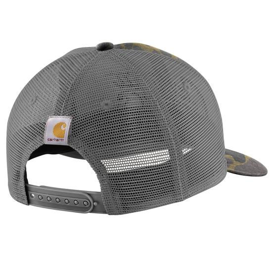 サムネイル： CARHARTT  Wool Mesh Back Camo Logo Patch Cap