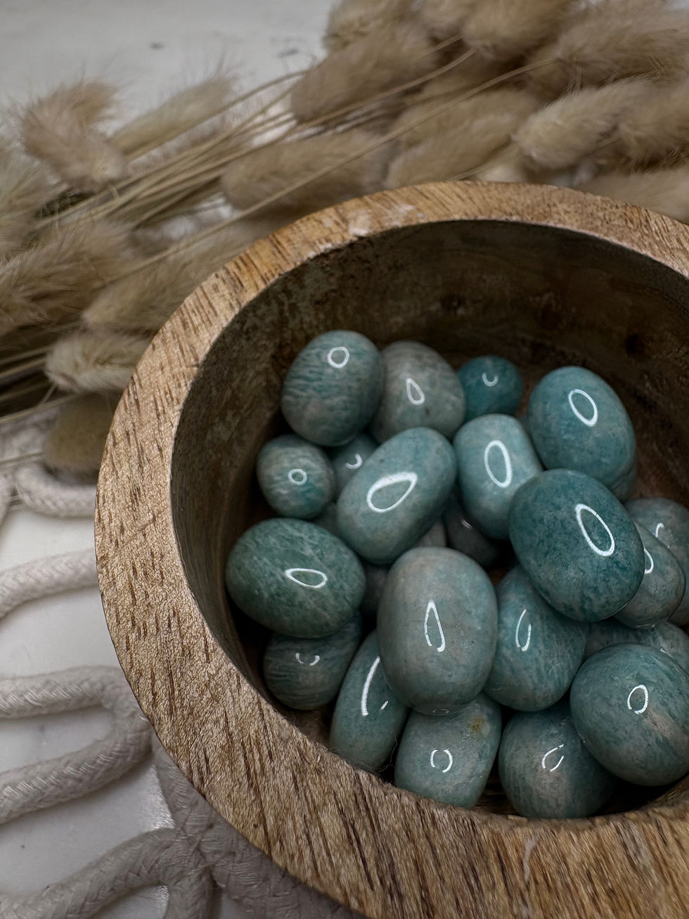 Miniature : Pierre roulée - Amazonite 