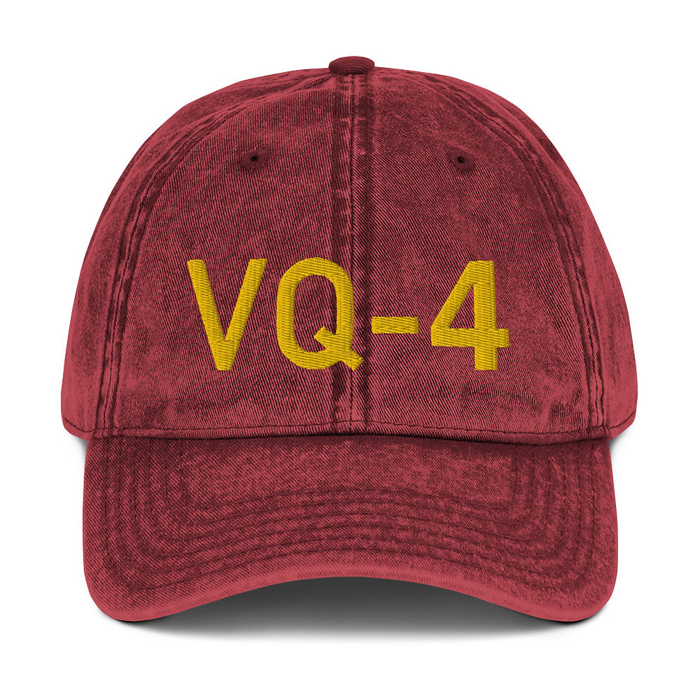 Thumbnail: VQ- 4 Vintage Cotton Twill Cap