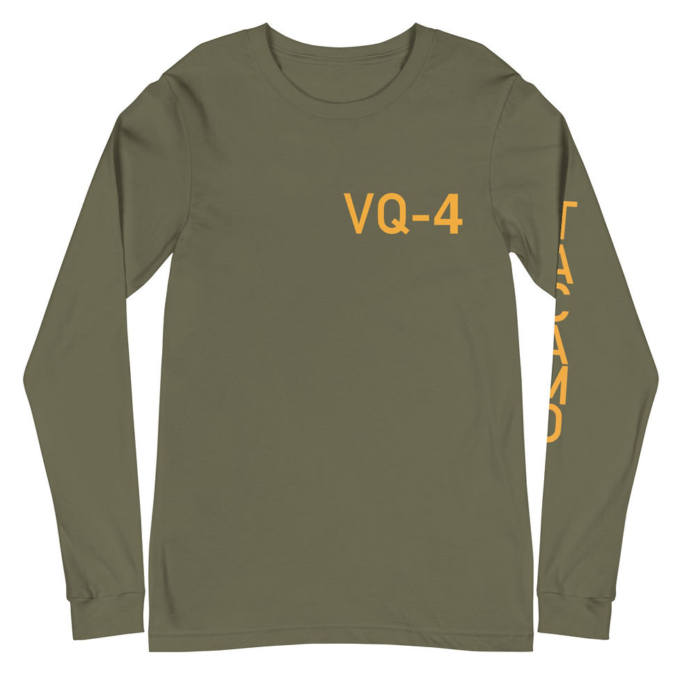 Thumbnail: TACAMO Left sleeve &  VQ-4/ Unisex Long Sleeve Tee