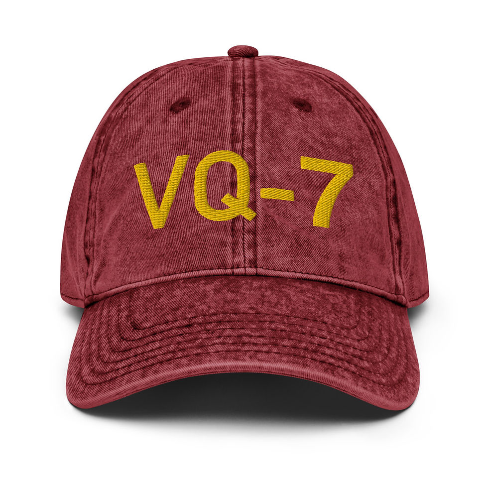 Thumbnail: VQ- 7 Vintage Cotton Twill Cap 