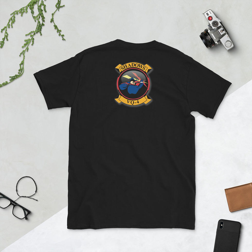 Thumbnail: VQ-4 & New logo on Back/ Short-Sleeve Unisex T-Shirt