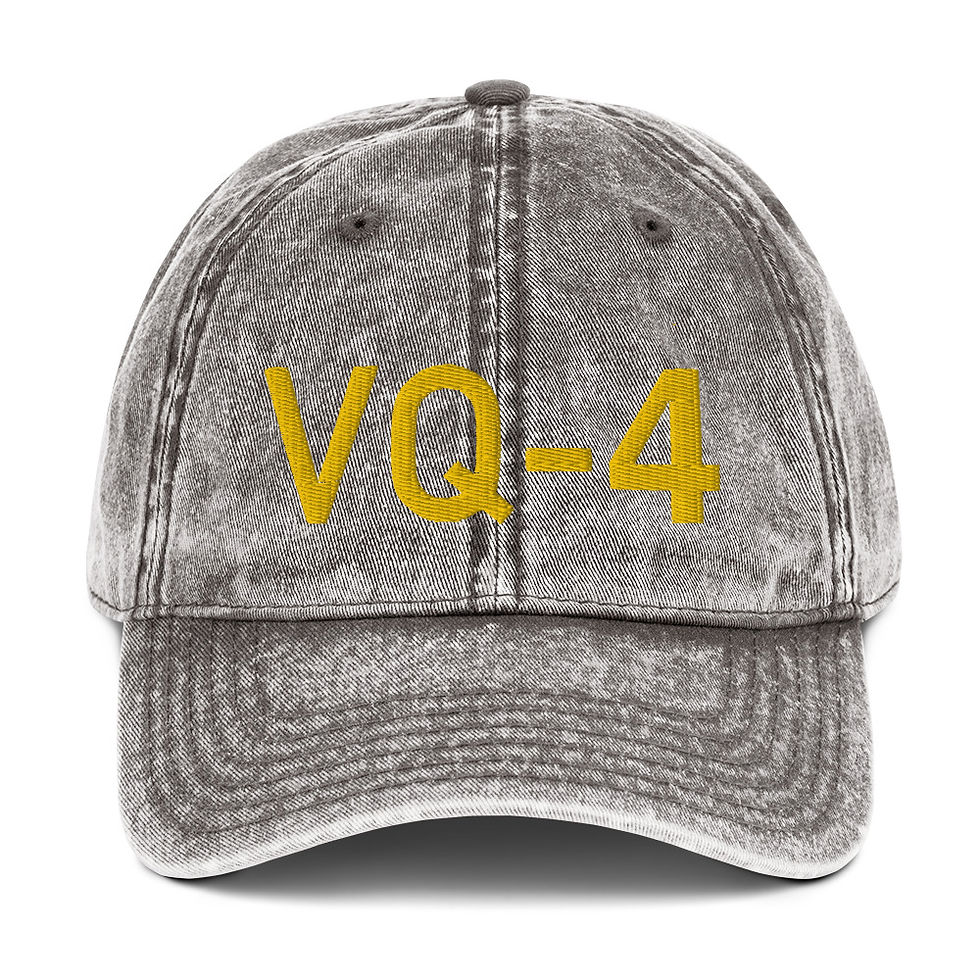 Thumbnail: VQ- 4 Vintage Cotton Twill Cap
