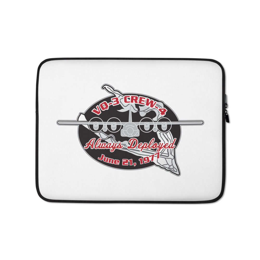 TACAMOPAC VQ-3 Crew 4 Logo Laptop Sleeve
