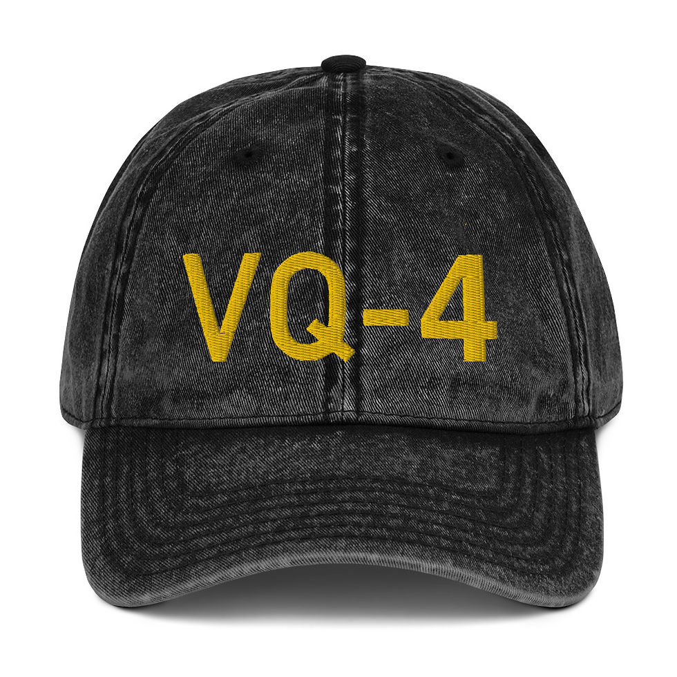 Thumbnail: VQ- 4 Vintage Cotton Twill Cap