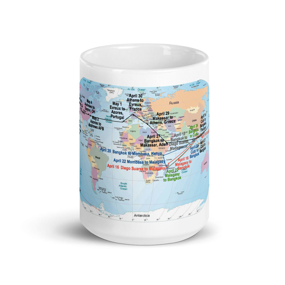 891 Around the World 15oz Mug