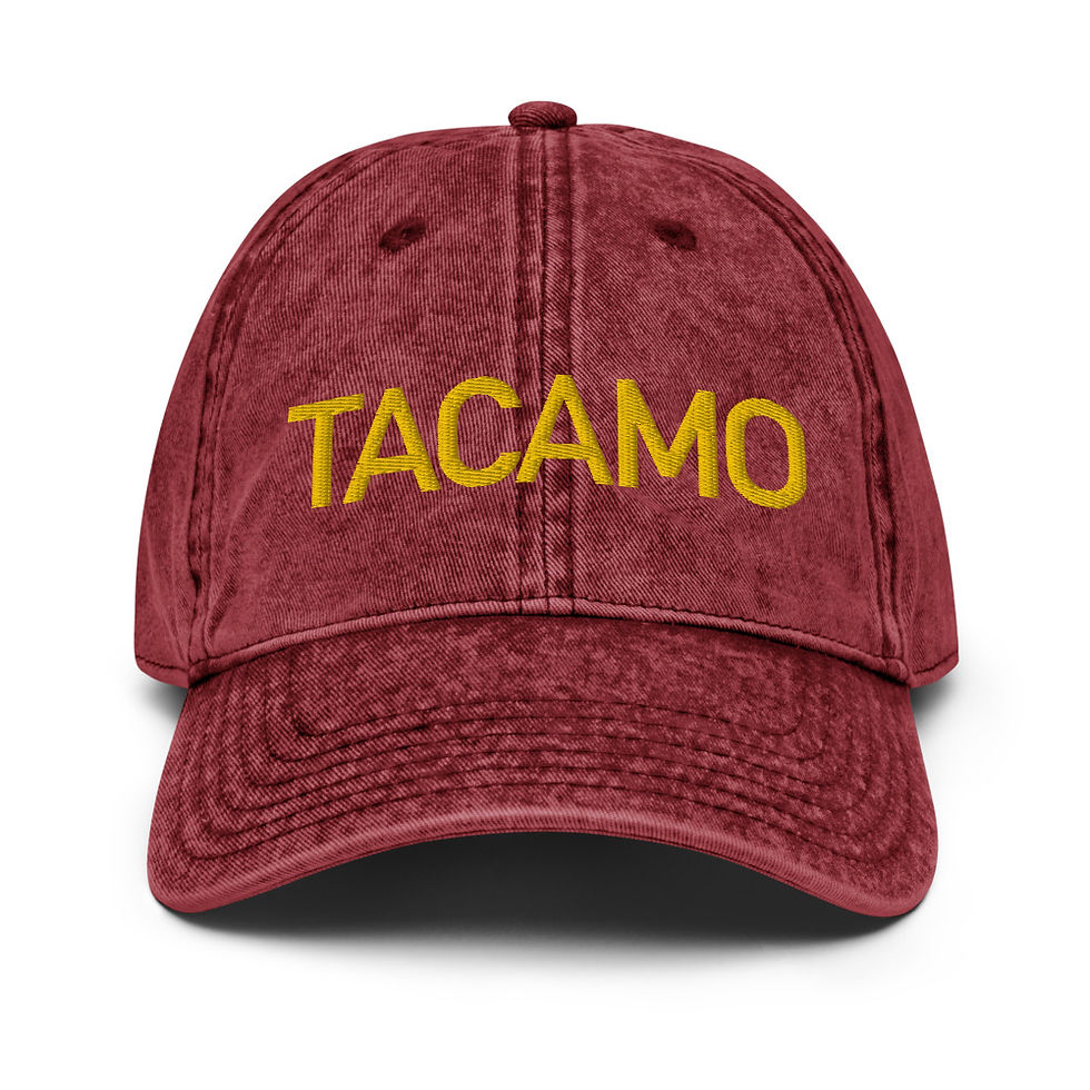 Thumbnail: TACAMO Vintage Cotton Twill Cap 