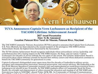 TCVA Announces Captain Vern Lochausen as Recipient of the TACAMO Lifetime Achievement Award