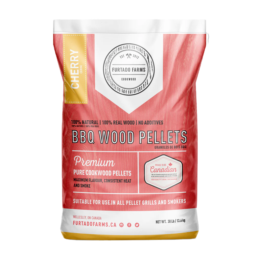 FURTADO FARMS CHERRY BLEND BBQ PELLETS 30 LB