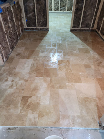 Tile installation in Denver