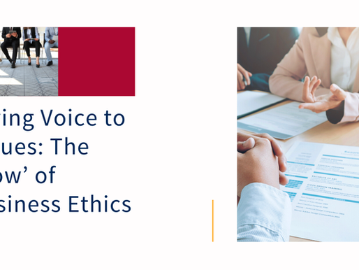 Giving Voice to Values: The ‘How’ of Business Ethics