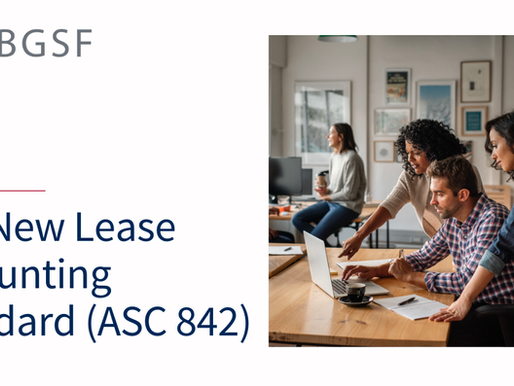 New Lease Accounting Standard (ASC 842)