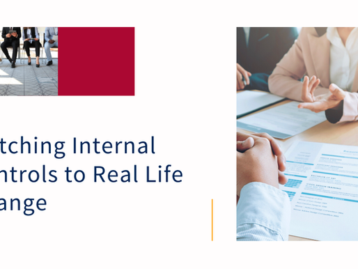 Matching Internal Controls to Real Life Change