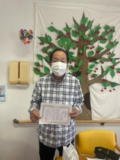 きらり3年目の永年表彰