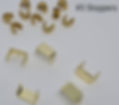 #5 Gold Stopper Set for YKK #5 Metal Zipper