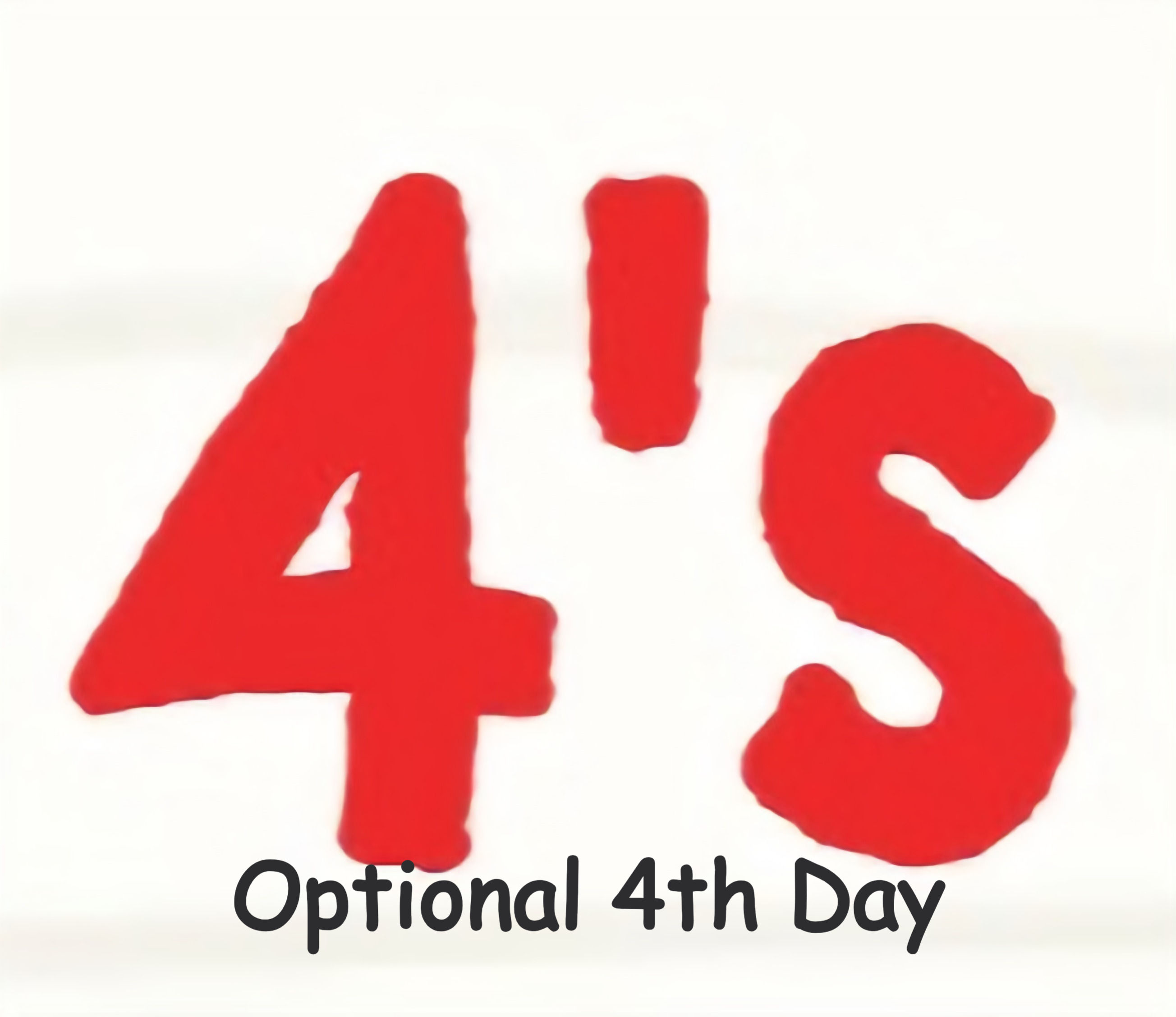 4's Optional 4th Day Class