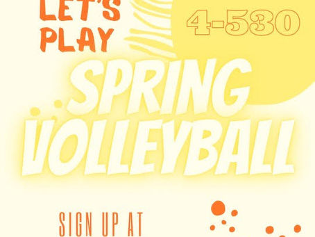 Spring Volleyball