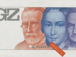 Die ersten Bankautomaten und ihre Testnoten