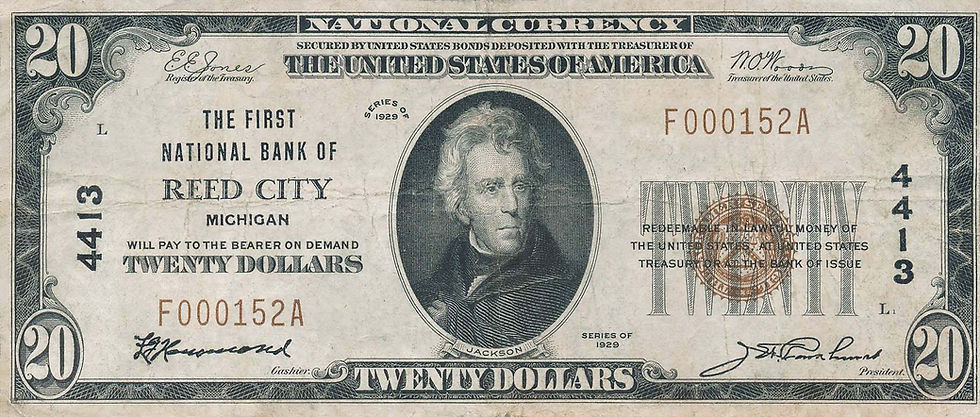Lexikon: National Bank Notes