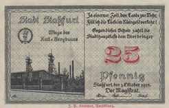 Leserpost: Notgeld von Stassfurt 1918
