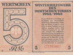 Leserpost: Katalogergänzung zu den Gutscheinen des Winterhilfswerks von 1942/43