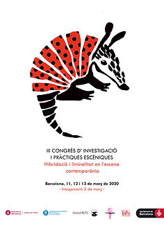 Cartel III Congreso MUTIS de investigación y prácticas escénicas