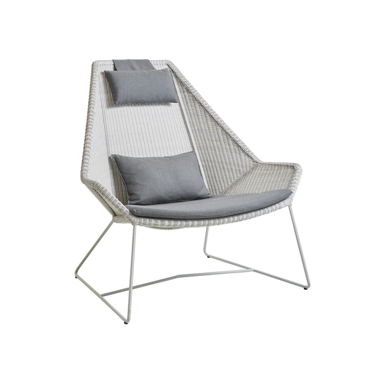 Cane-Line - Breeze Grey High Back Lounge Chair
