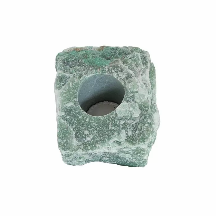 Aventurine (Green quartz) - Candle Holder