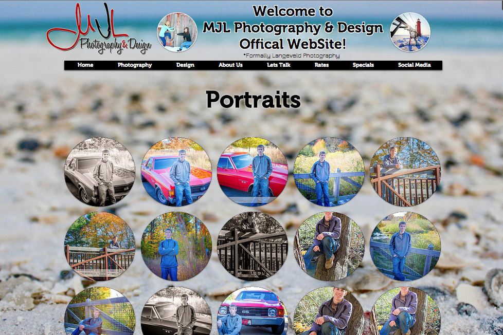 Portraits Page
