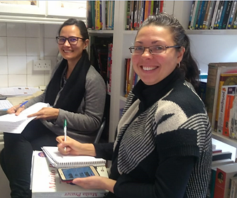 Ju and Paula prepping classes.png