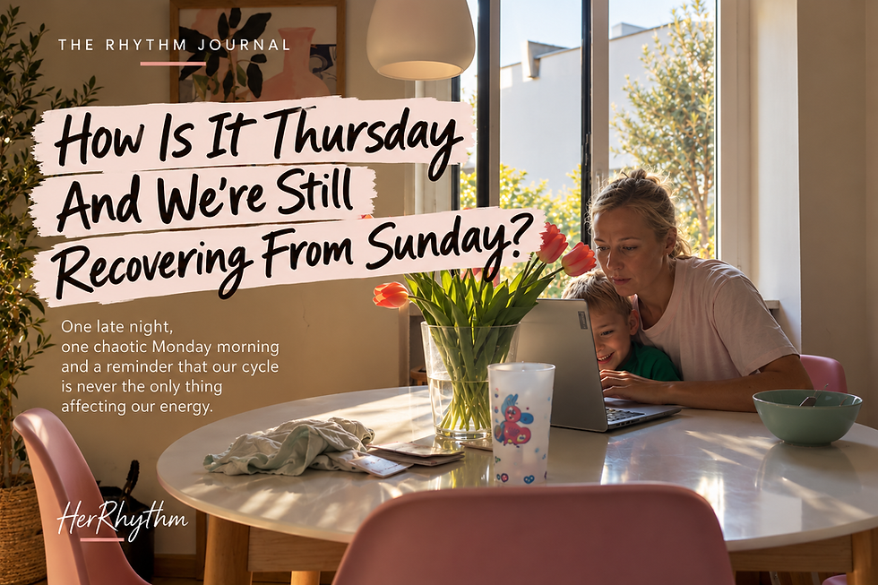 How Is It Thursday And We’re Still Recovering From Sunday?