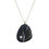 Black and White Stripe Beach Stone and Gems