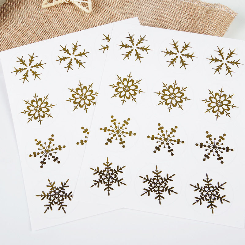 Thumbnail: 3.8cm Transparent Sticker CHRISTMAS Stickers Scrapbook Seal Label Stickers DIY P