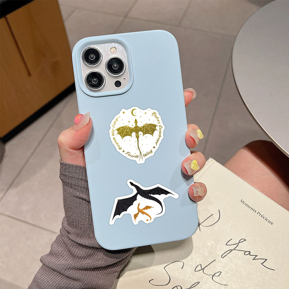 Thumbnail: 60/120PCS Fourth Wing Graffiti Stickers for Bicycle Hand Account Pencil Case Dec