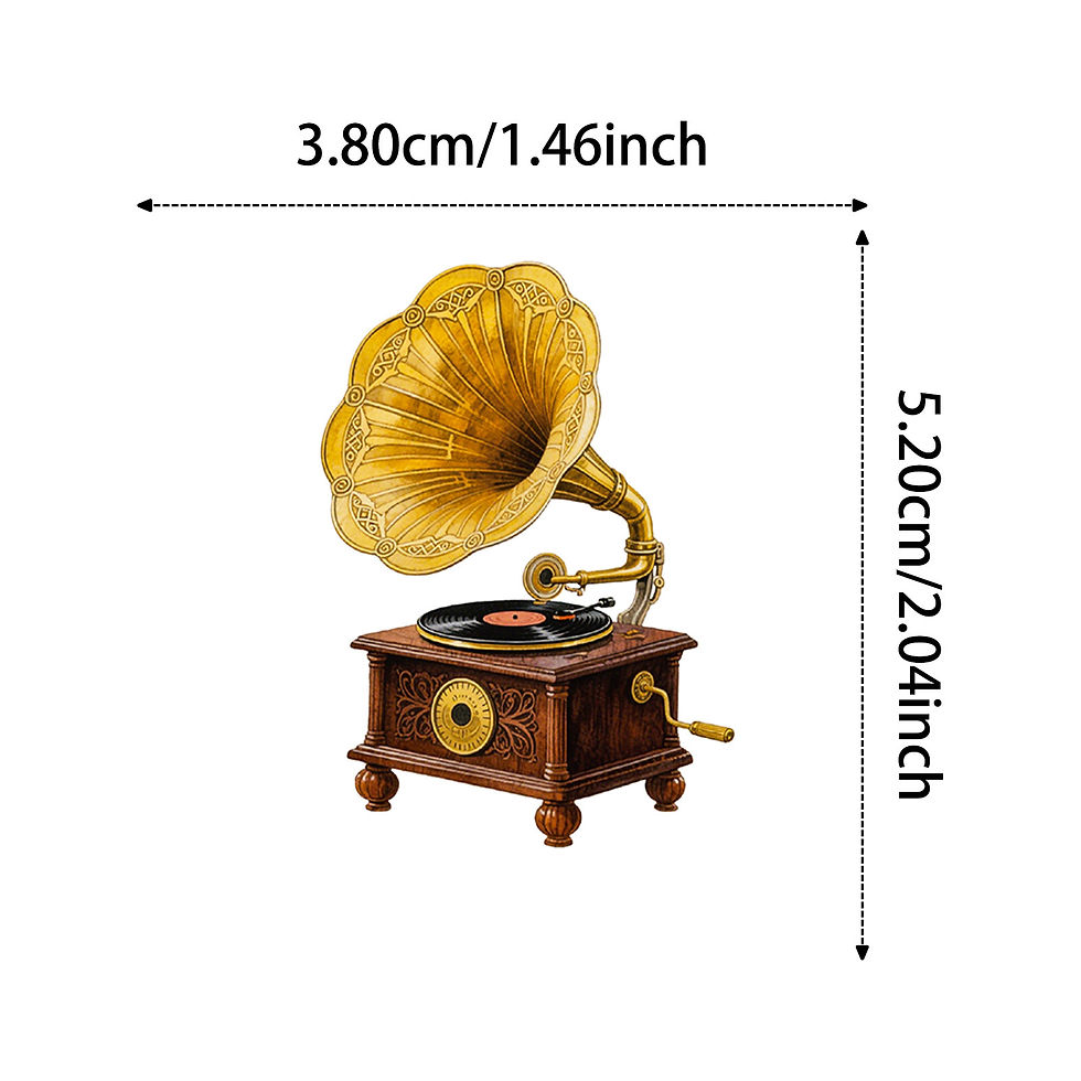 Thumbnail: 56PCS Retro Home Old Items Graffiti Stickers Camera Clock Waterproof Decoration 