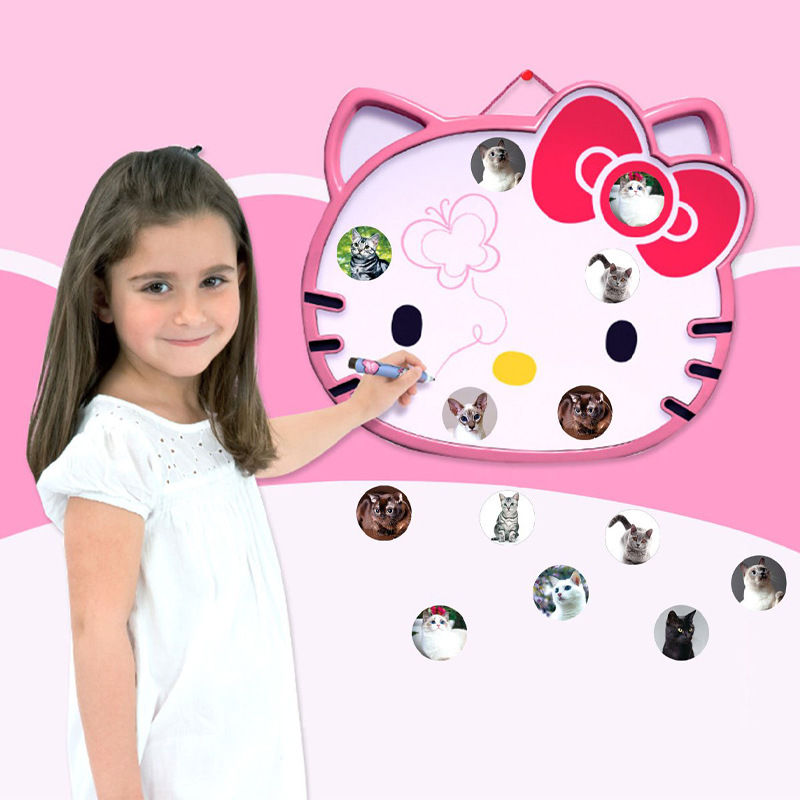 Thumbnail: 100-500pcs Creative Animals Cat Stickers 2.5CM/1inch Labels Reward Sticker For S