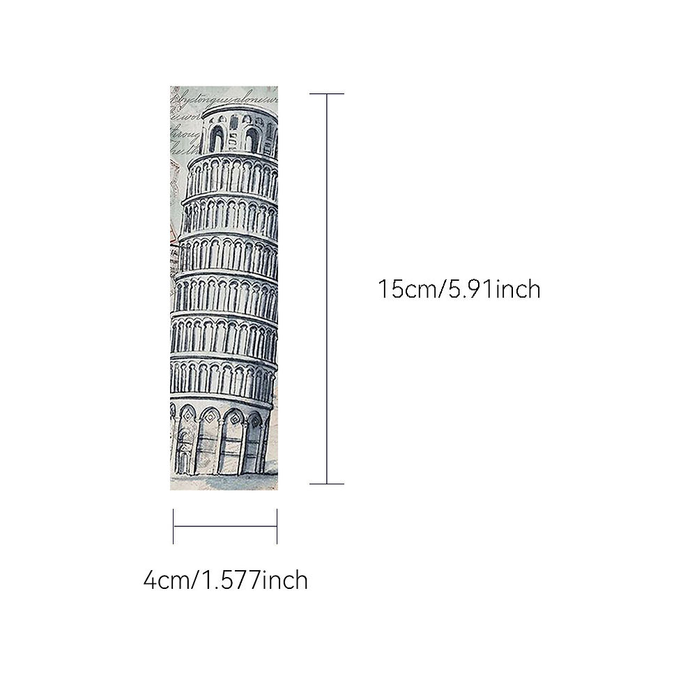 Thumbnail: 30PCS World Architecture Bookmarks Reading Living DIY Laptop Supplies Promotiona