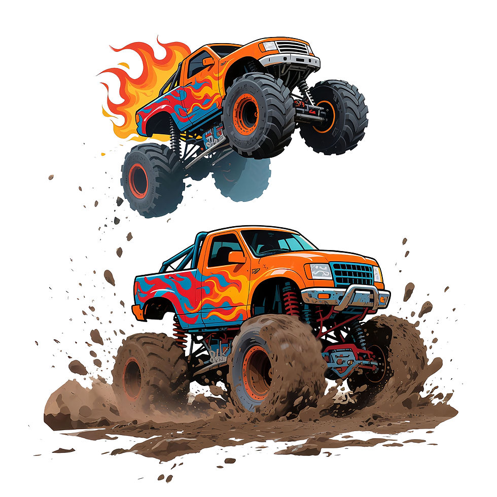 Thumbnail: Desert off-road vehicle wall sticker cross-border sticker removable wall sticker