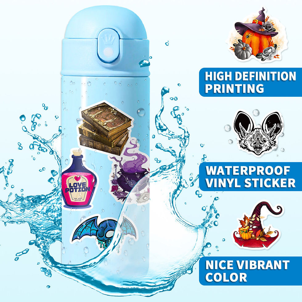 Thumbnail: 50 Pieces New Style Creative Magic Series Stickers - Personalized Waterproof Dec
