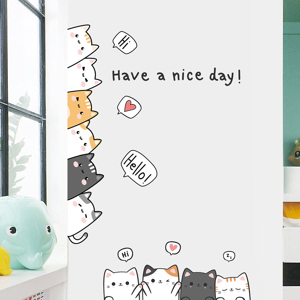 Thumbnail: New creative string of little cats wishing you a happy day of confession, holida