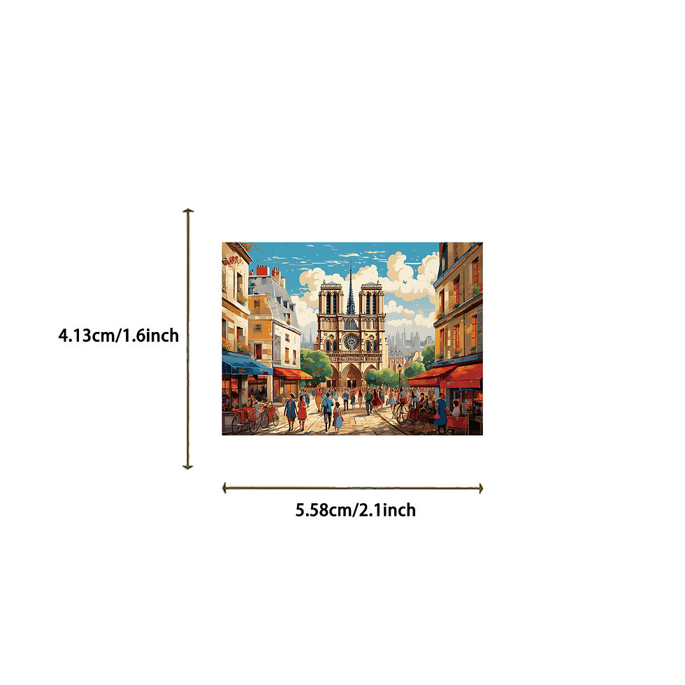 Thumbnail: 50PCS European Architecture Stickers Vintage For Gift DIY Kids Notebook Luggage 