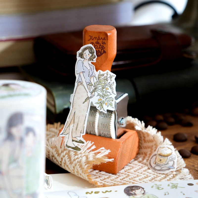 Thumbnail: 7x200cm Washi Tapes Vintage Washi Tape for Planner Card Making DIY Scrapbooking 