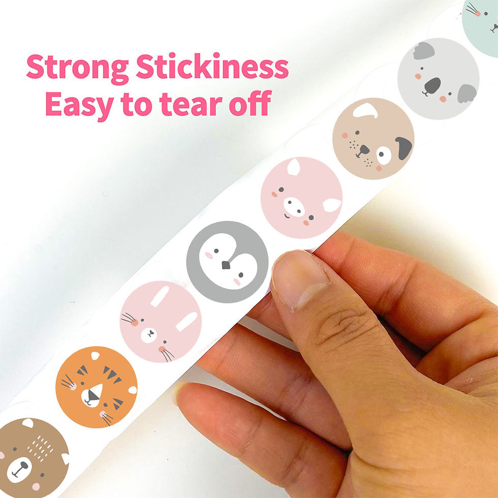 Thumbnail: 500PCS Animal Rall Stickers Game Personalize Phone Casual Phone Laptop Luggage S