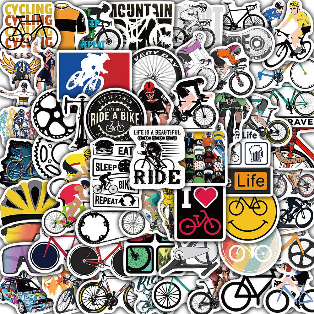 60PCS Sticker Cute Inspirational Language For Bicycles Luggage Decoration Aesthe