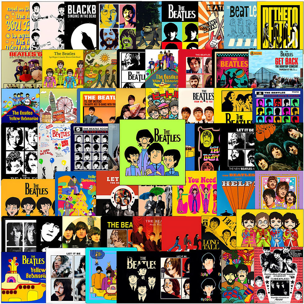 Thumbnail: 135 Pcs The Beatles Season 3 Rock Mini Stickers DIY Decors for Notebook and Cell